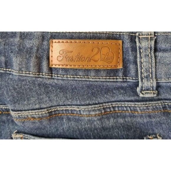 Fashion 2 Love Size 22 Stretch Distressed Jeans - Picture 4 of 4